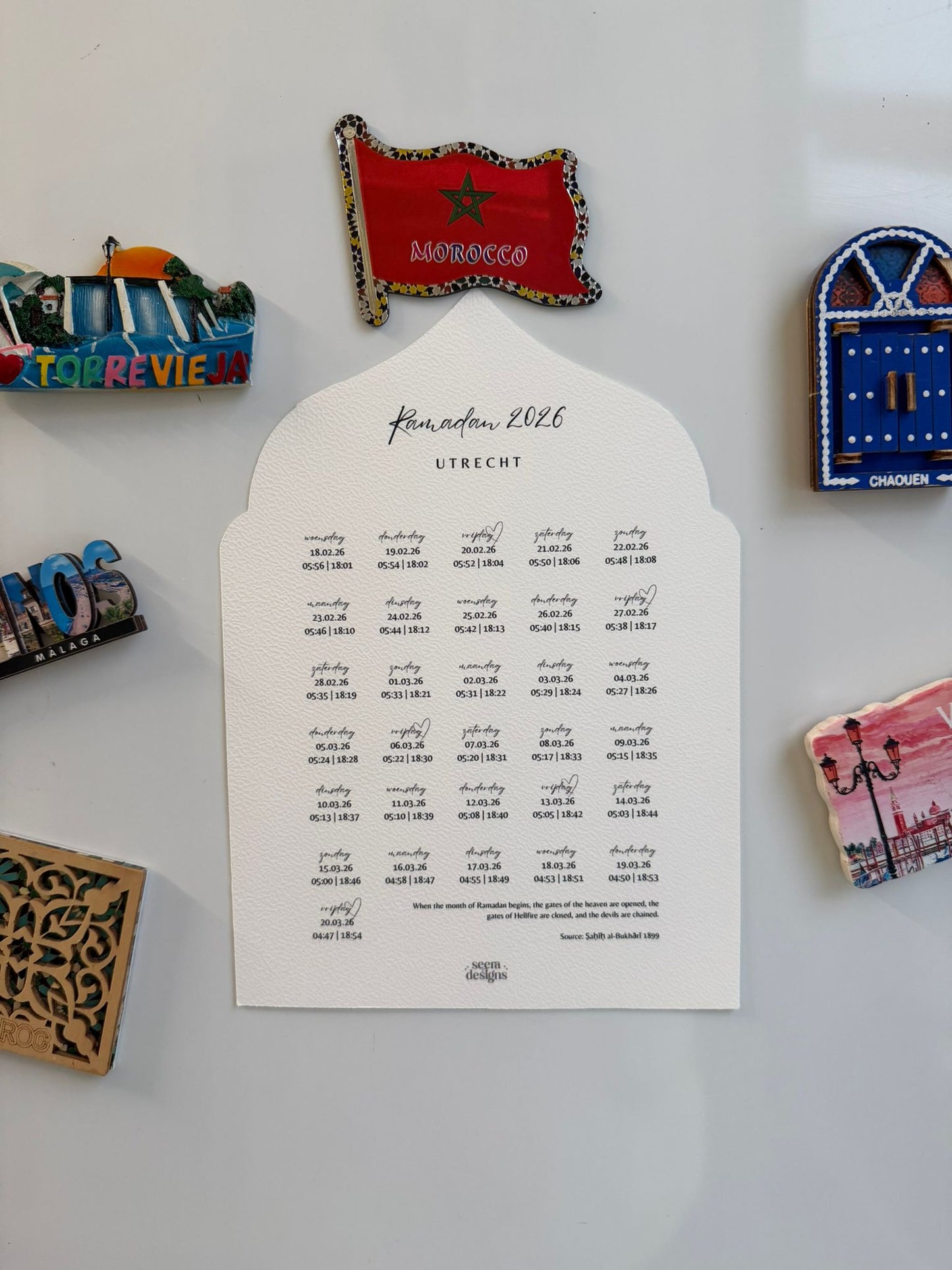 Ramadan Kalender 2026 | Gepersonaliseerd per moskee