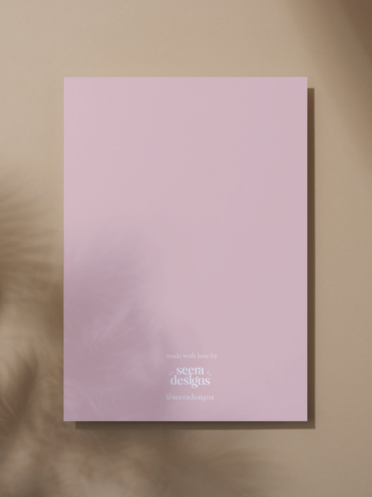 Wenskaart – Geboorte Meisje