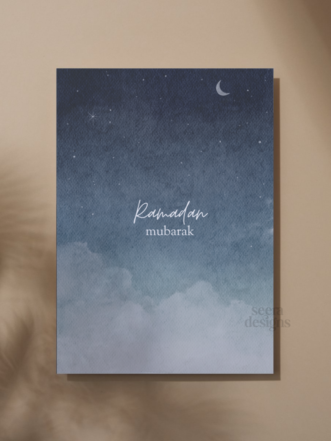 Wenskaart – Ramadan (Maan)